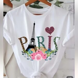 Paris  T-Shirt New